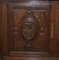 Dutch Hand-Carved Solid Oak Cupboard with Drawers 5