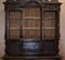 Dutch Hand-Carved Solid Oak Cupboard with Drawers 18