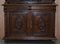 Dutch Hand-Carved Solid Oak Cupboard with Drawers, Image 2