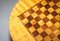 Victorian Walnut & Hardwood Chess Tripod Table with Inlay 5