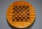 Victorian Walnut & Hardwood Chess Tripod Table with Inlay 2