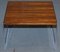 Tavolini ad incastro in legno massiccio e metallo cromato di Merrow Associates, anni '60, set di 3, Immagine 17