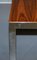Tavolini ad incastro in legno massiccio e metallo cromato di Merrow Associates, anni '60, set di 3, Immagine 8
