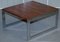 Grandes Tables Gigognes en Bois Dur et Chrome de Merrow Associates, 1960s, Set de 3 10