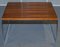 Tavolini ad incastro in legno massiccio e metallo cromato di Merrow Associates, anni '60, set di 3, Immagine 15