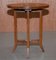 Table d'Appoint Shibayama Antique en Bois Incrusté, Japon 8