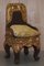 Tibetan Ceremonial Chairs with Buddhist Nyingma Carved in Backs, 1900s, Set of 2, Image 4