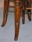 Sedia Harpist Regency in legno massiccio di Gillows of Lancaster, Immagine 10