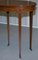 Victorian Sheraton Inlaid Oval Side Table in Walnut, Image 10