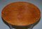 Victorian Sheraton Inlaid Oval Side Table in Walnut 3