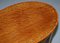 Victorian Sheraton Inlaid Oval Side Table in Walnut, Image 5