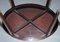 Victorian Sheraton Inlaid Oval Side Table in Walnut, Image 17