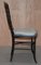 Regency Chinoiserie Handpainted & Ebonized Floral Chairs, Set of 2 9