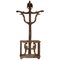 American Eagle Black Forest Wood Carved Coat Hat & Umbrella Rack Stand, 1880s, Image 1