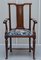 Tabard Bench & Armchairs in William Morris Upholstery by Richard Norman Shaw, Set of 3, Image 4