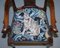 Banco Tabard y butacas de tapicería William Morris de Richard Norman Shaw. Juego de 3, Imagen 5