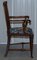 Tabard Bench & Armchairs in William Morris Upholstery by Richard Norman Shaw, Set of 3, Image 9