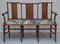 Tabard Bench & Armchairs in William Morris Upholstery by Richard Norman Shaw, Set of 3 15