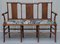 Tabard Bench & Armchairs in William Morris Upholstery by Richard Norman Shaw, Set of 3, Image 15