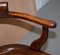 Eton College Victorian Walnut Captains Chairs, Set of 6, Image 12