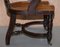 Eton College Victorian Walnut Captains Chairs, Set of 6, Image 17