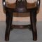 Eton College Victorian Walnut Captains Chairs, Set of 6, Image 19