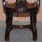Viktorianische Eton College Captains Stühle aus Nussholz, 6er Set 19