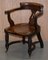 Eton College Victorian Walnut Captains Chairs, Set of 6 4