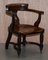 Eton College Victorian Walnut Captains Chairs, Set of 6, Image 2