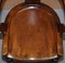 Eton College Victorian Walnut Captains Chairs, Set of 6 11