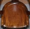 Eton College Victorian Walnut Captains Chairs, Set of 6, Image 11