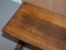 Dutch Hand-Carved Solid Oak Side Table, Image 5