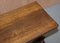 Dutch Hand-Carved Solid Oak Side Table, Image 6