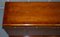 Burr Yew Wood Triple Drawer Sideboard, Image 8