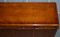 Burr Yew Wood Triple Drawer Sideboard 9