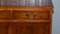 Burr Yew Wood Triple Drawer Sideboard 6