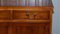 Burr Yew Wood Triple Drawer Sideboard, Image 6