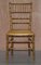 Regency Bergere Stühle aus vergoldetem Holz, 2er Set 3