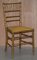 Regency Bergere Stühle aus vergoldetem Holz, 2er Set 2