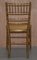 Regency Bergere Stühle aus vergoldetem Holz, 2er Set 11