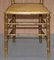 Giltwood Bamboo Regency Bergere Chairs, Set of 2 8