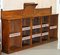 Victorian Gothic Pugin Style Open Bookcase in Walnut 2