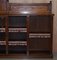 Victorian Gothic Pugin Style Open Bookcase in Walnut, Image 14