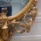 Espejo Girandole con marco dorado y querubines tallados, década de 1800, Imagen 10