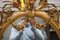 Vergoldeter gerahmter Girandole Spiegel mit geschnitzten Engelchen, 1800er 6