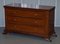 Panelled Hardwood Chests of Drawers with Ornately Carved Bases, Set of 3, Image 2