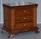 Panelled Hardwood Chests of Drawers with Ornately Carved Bases, Set of 3 16