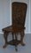 Qing Dynasty Chair with Floral Carving from Liberty of London 3