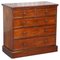 Hardwood Chest of Drawers from Thomas Wilson of 68 Great Queen Street, 1760s, Image 1