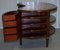 Victorian Hardwood Kidney Desk with Bookcase Back & Sideways Opening Drawer 19